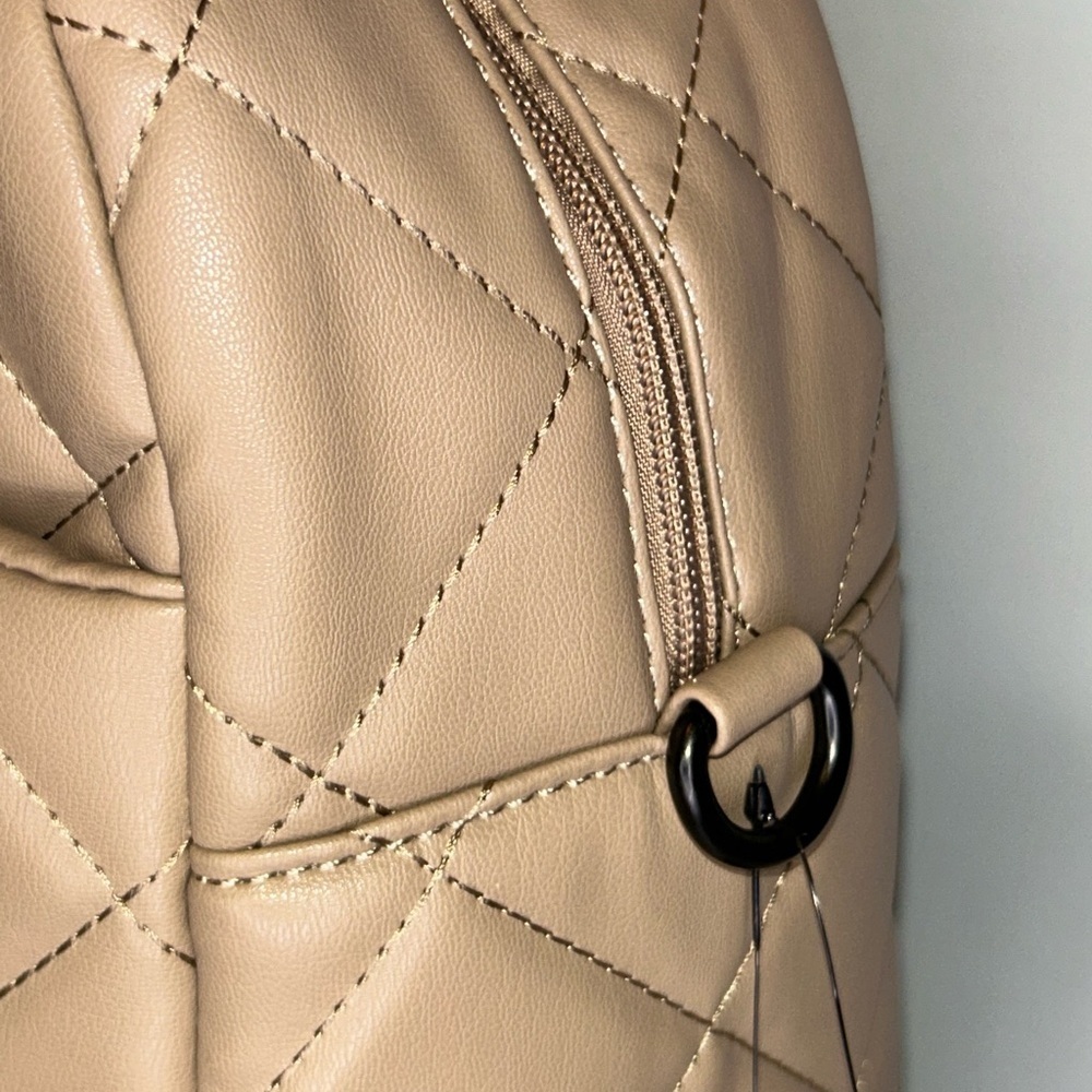 NWT Gilda Paris quilted weekender luggage tote - Picture 6 of 12
